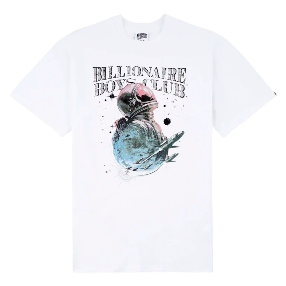 NWT Billionaire Boys Club BB Flight SS Tee-White-851-4208, XXL